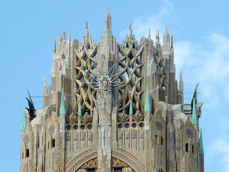 Ар-деко. Корона здания General Electric