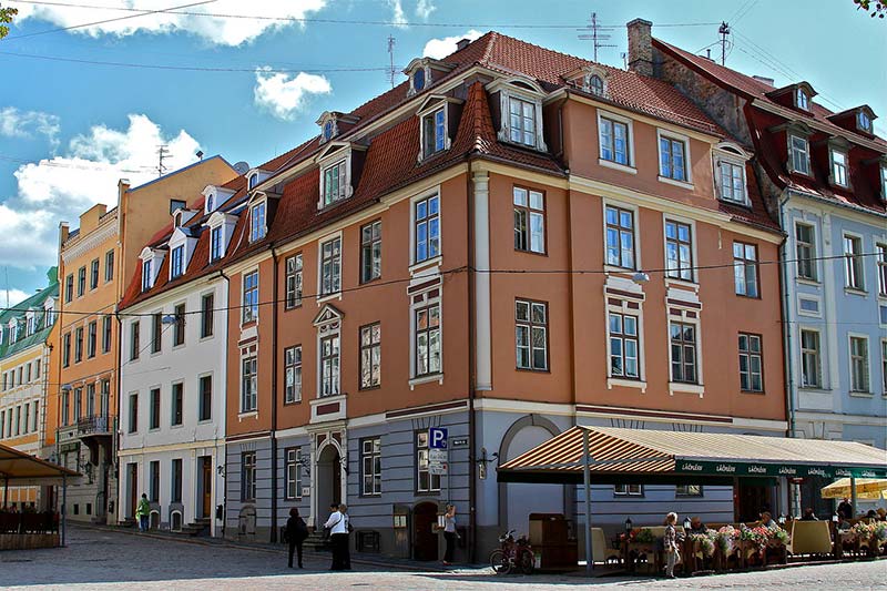 Бюргерский классицизм. Улица Маза Пилс, 1. Рига