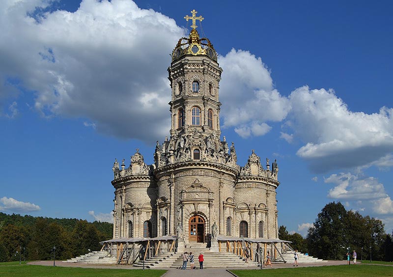Голицынское барокко. Церковь Знамения Пресвятой Богородицы, Дубровицы