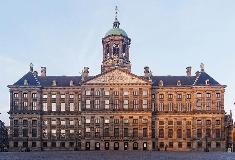 Голландский классицизм. Королевский дворец, Амстердам