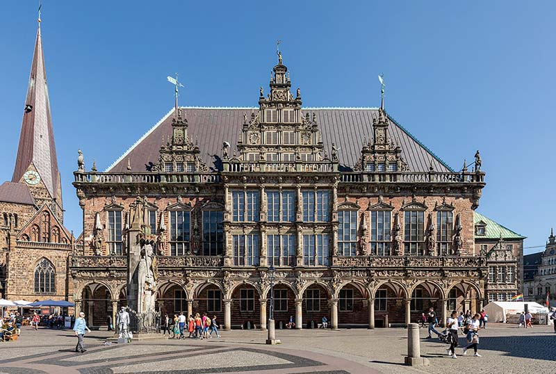 Везерский ренессанс. Бременская ратуша, Бремен